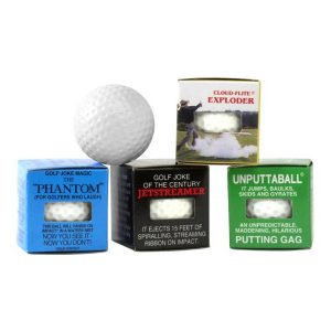 golfbollar som exploderar